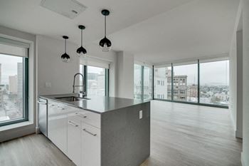 Designer-selected pendant lighting*